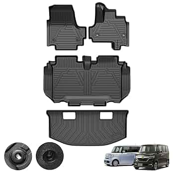 Amazon | Kotesoto ホンダ 新型 N-BOX JF3 JF4 フロアマット